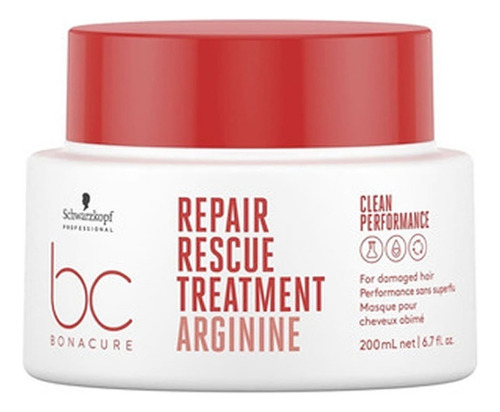 Mascarilla Reparadora Bonacure Clean Repair Rescue 200 Ml