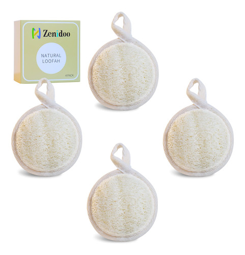 Zenidoo - Almohadillas Exfoliantes Para La Cara De Esponja D