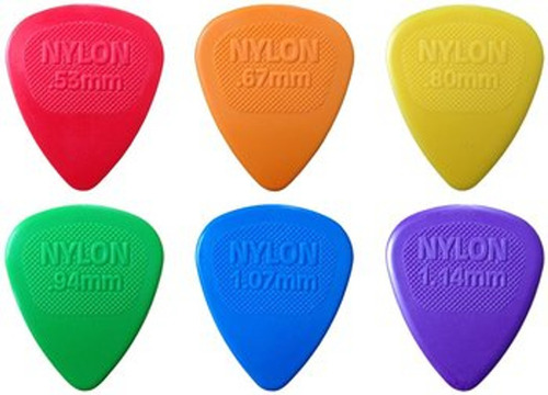 Picks Guitarra Dunlop Nylon X6