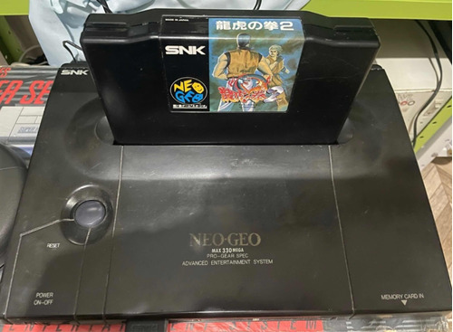 Neo Geo Aes Console + 2 Controles + Jogo