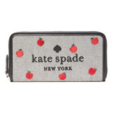 Kate Spade Ella Toss Cartera Grande Con Cremallera Continent