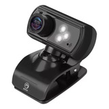 Webcam Marvo Mpc01 1080p Mic 5mpx Iluminacion Led Usb
