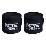 Bandagem Elastica 5 Metros - Boxe Muay Thai - Preto