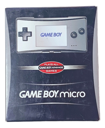 Game Boy Micro Plata Edicion  Americana Con Caja