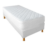 Sommier Americana Acuario Ecospring 1 Plaza De 190cmx80cm  Blanco