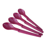 Cucharas Colgantes Tupperware 5-1/2 , Set De 4 En Frambuesa