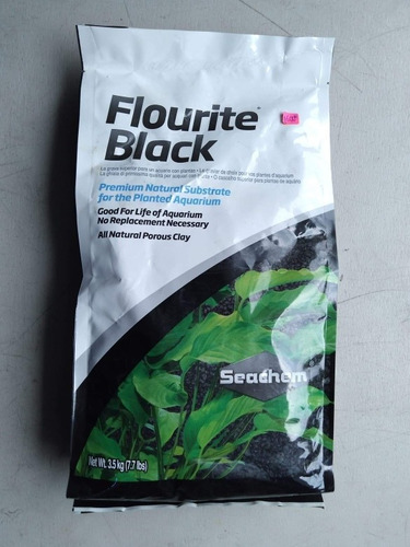 Sustrato Para Acuario Plantado Flourite 3.5 Negro