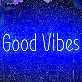 Good Vibes Letrero De Neón Para Decoración De Pared, 30 PuLG