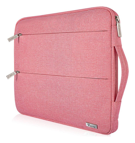 Funda Para Notebook Voova, Color Rosa Lisa 12   Impermeable