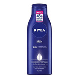 Creme Hidratante 48h Milk Pela Seca A Extrasseca 400ml Nivea