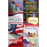 Guías Prácticas Para Aprender Inglés/ Paquete De 4 Manuales 