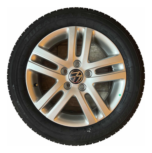 Llanta Vw Vento 16 Tdi + Bridgestone 205 55 16 Turanza Er300