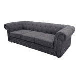 Sofa 3 Cuerpos Classic Gris