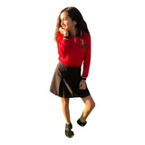 Falda Escolar Colegio Instituto Ohiggins  Talla S/m/l/xl