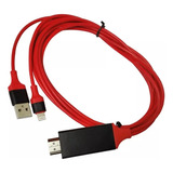 Cable Adaptador Hdmi Compatible Con iPhone/iPad Lightning