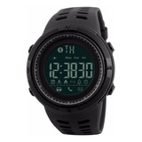 Reloj Smartwatch Skmei 1250 Bluetooth Podómetro Negro
