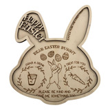 Bandejas Para Golosinas R Easter Bunny De Madera 6019