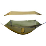 Hamacas Camping Impermeables Con Mosquitero Para Exteriores