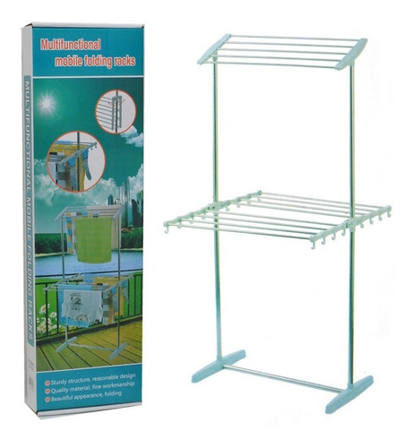 Soporte Para Tender Ropa Portable Multifunción Racks