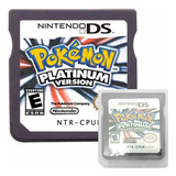 Cartão De Jogo Pokemon Platinum Ds 2ds 3ds