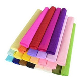 Papel Crepe 50x200 Paquete X 300 Unidades Colores Surtidos