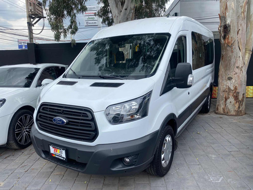 Ford Transit 2019 Pasajeros Larga Techo Alto Custom Mt
