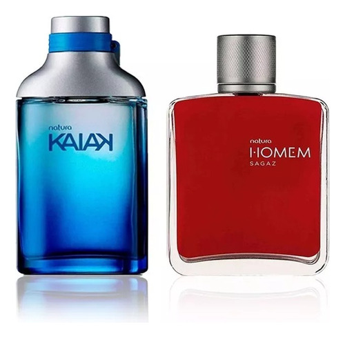 Kit 2 Perfumes Masculino Kaiak Natura + Homem Sagaz Promoção