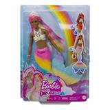 Barbie Sirena Dreamtopia Cabello Color Arco Iris Muñeca