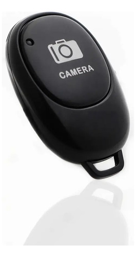Disparador De Fotos Bluetooth Celulares Selfile Negro 