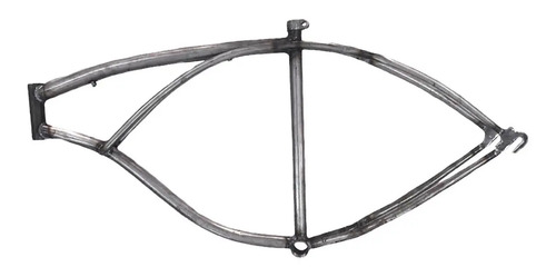 Cuadro Marco En Crudo Para Bicicleta Mybikemx Tipo Crusier