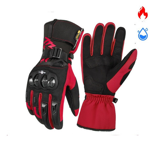 Ok Guantes De Moto Impermeables Para Frío Invierno