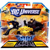 Mini Figuras De Acción Superman & Batman 3  Dc Universe