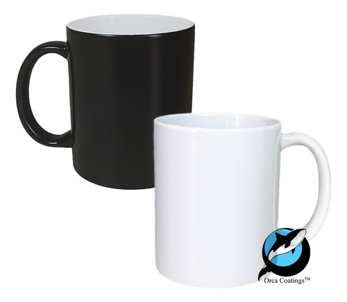 Tazas Orca X6unidad + Taza Mágica X6 Unidad Para Sublimar