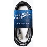 American Cable Xlrh-rc-10 Cable De Xlr A Rca No Balanceado