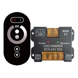 Controlador De Un Solo Color Rf 30a Touch Dc12v Dc24v, Atenu