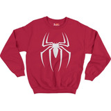 Pullover Sudadera Sueter Spider Man Logo Tobbey Multiverse