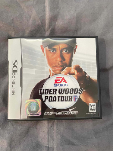 Juego Nintendo Ds Japones Tiger Woods Pga Con Caja