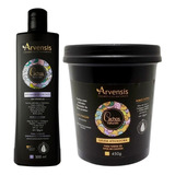 Kit Arvensis Cachos Ondulado Ativador 500ml Geleia Alta 450g