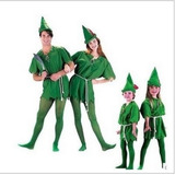 Disfraz De Elfo Verde Robin Peter Pan Universal Green Man