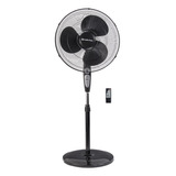 Comfort Zone Ventilador De Pedestal De 18  Negro Czst181rbk