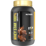 Whey Protein Star 100% Concentrado Suplemento 900g - Nutrata