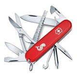 Navaja Bolsillo Angler Red Para Pesca Victorinox #1.3653.72