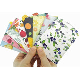 24pcs Mini Notebook,fruit Patterns Portable Pocket Journal S