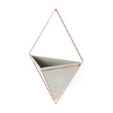  Vasos Cachepot Decorativo Triangular Suspenso Em Resina