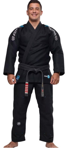 Kimono Jiu Jitsu Preto Atama Mundial 10