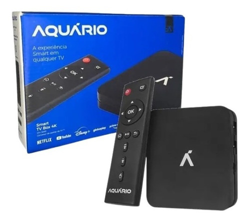 Tv Box Aquário Stv-3000 4k Rom 8gb 1gb Ram Smart Tv Box