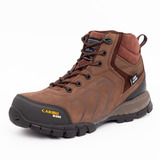 Bota Botin Para Hombre Tipo Hike Caribu 349 Café