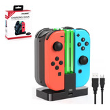 4 En 1 Base De Cargador P/ Control De Nintendo Switch Pro