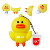 Memoria Usb 32gb Diseño Forma Figura De Pato