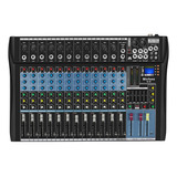 Consola De Dj Micfuns Stage Audio 12 Canales Mono 48v Mezcla